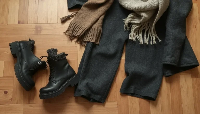 Quelles chaussures porter avec un pantalon large en hiver en 2025 ?