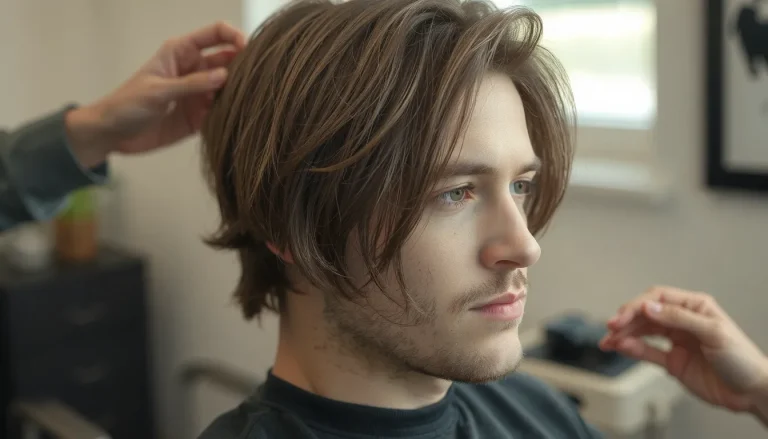 Coupe de Cheveux Mi-Longs Homme : 20 Idées, Conseils de Styling et Entretien