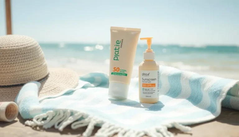 Meilleures crèmes solaires à la composition clean et non toxique