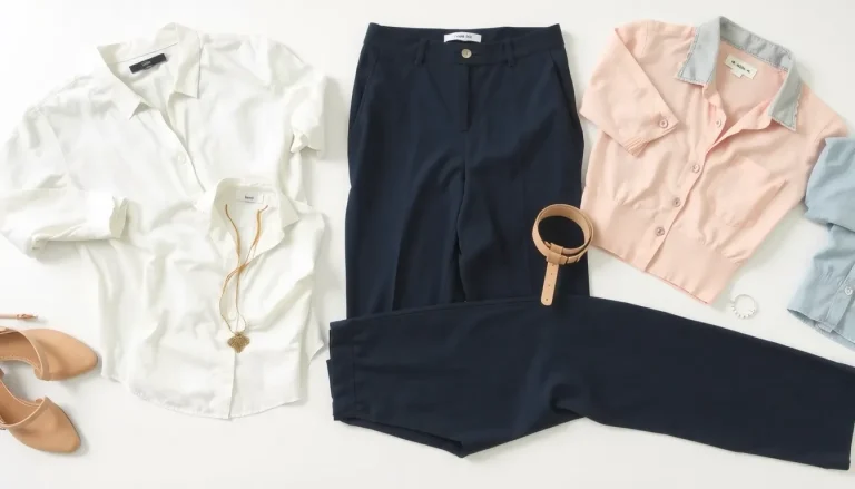 Quelles couleurs et quels hauts porter avec un pantalon bleu marine ?