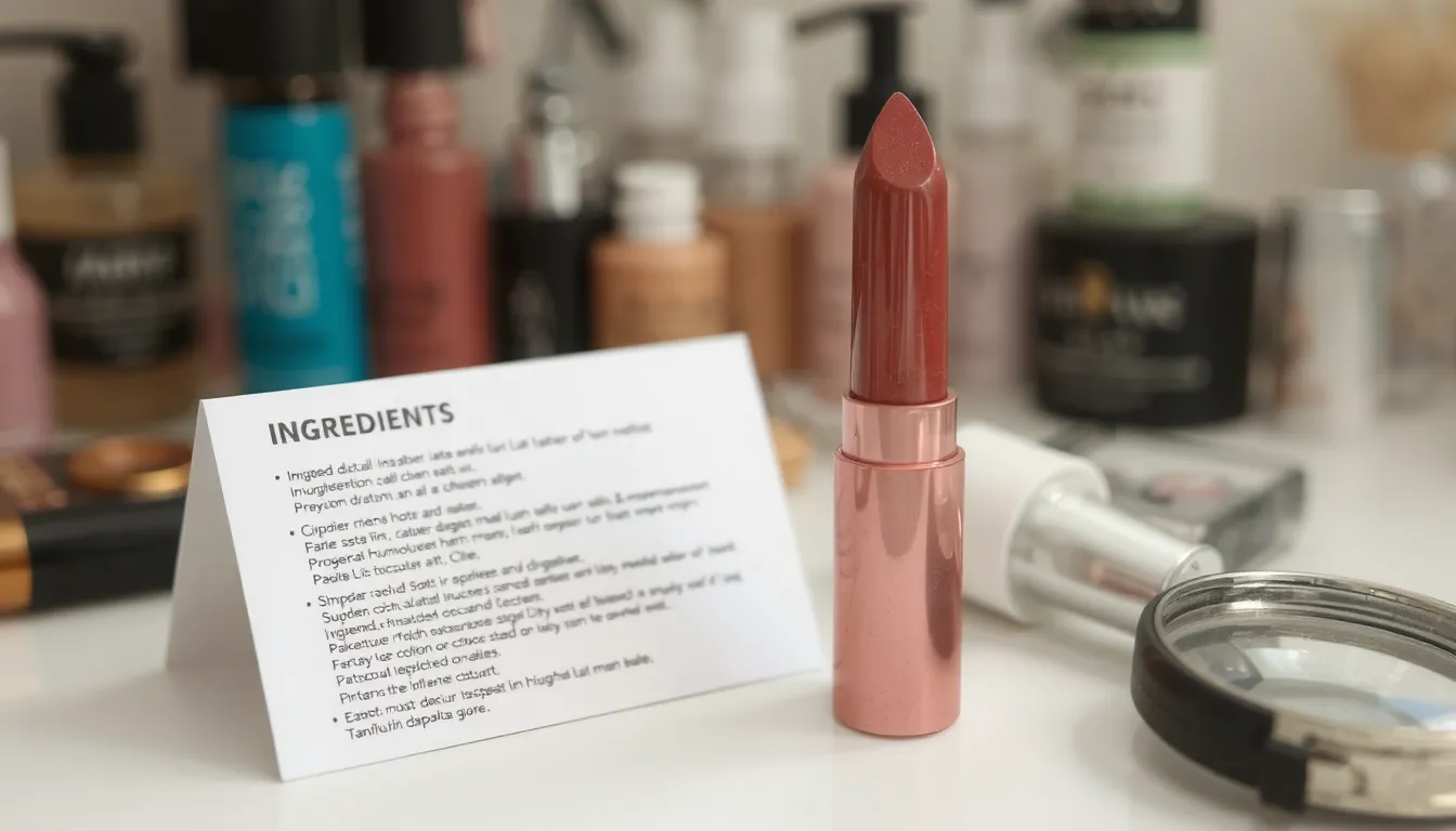 rouge a levre composition